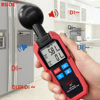 BSIDE Handheld EMF Meter Electromagnetic Radiation Tester Electromagnetic Field Radiation Detector Tester LCD EMF Meter Counter