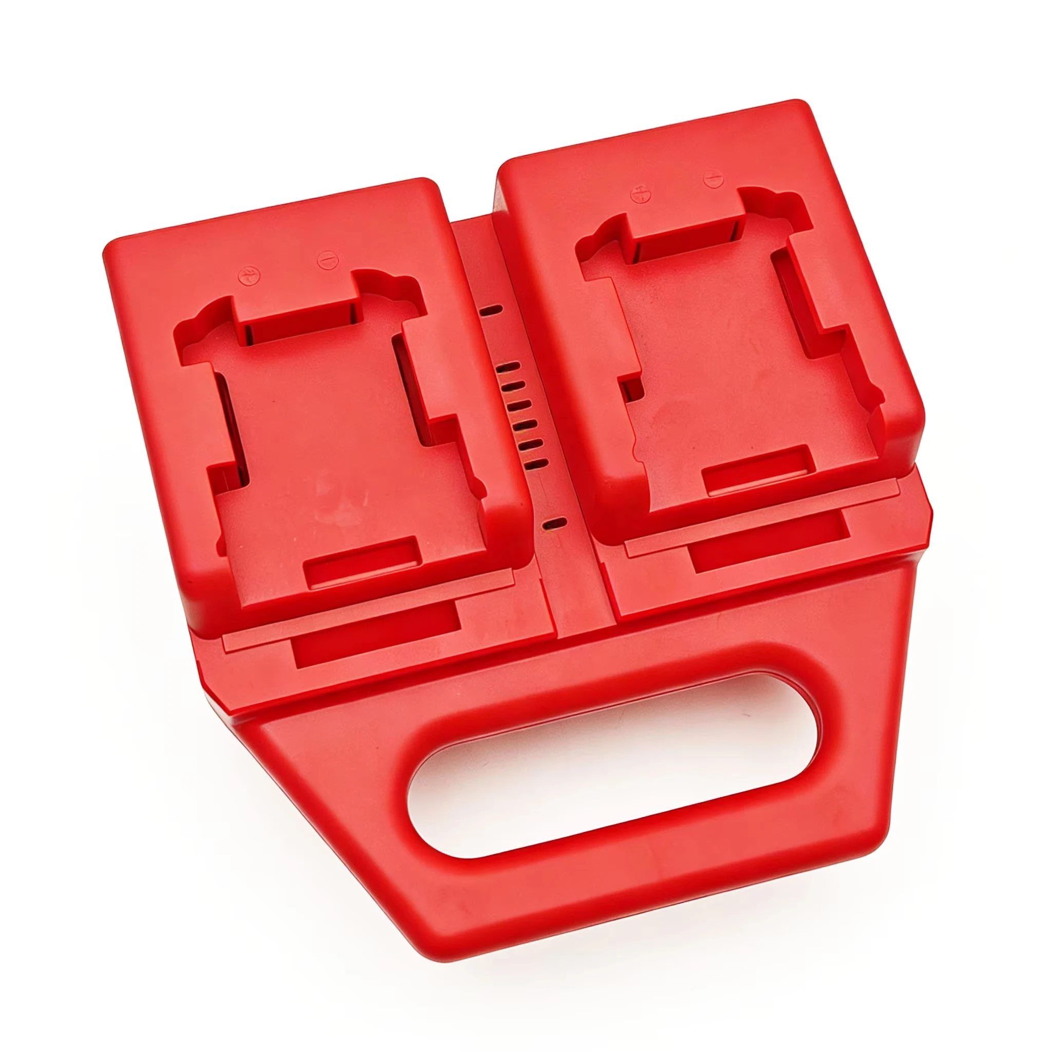 

For Milwaukee For DeWALT Lithium Battery Storage Boxes For Makita Machines Adapter Cable Splitter Extended Line Weight Reducer