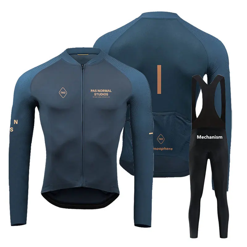 2025 Pro Winter Thermal  Cycling Jersey Sets Long Sleeve Bicycle Clothing MTB Bike Wear Maillot Ropa Ciclismo Cycling Suit