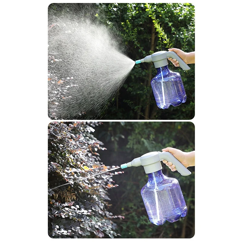 3L Electric Spray Bottle USB Rechargeable Automatic Watering Can Household Sprayer With Adjustable Nozzle Plant Mister