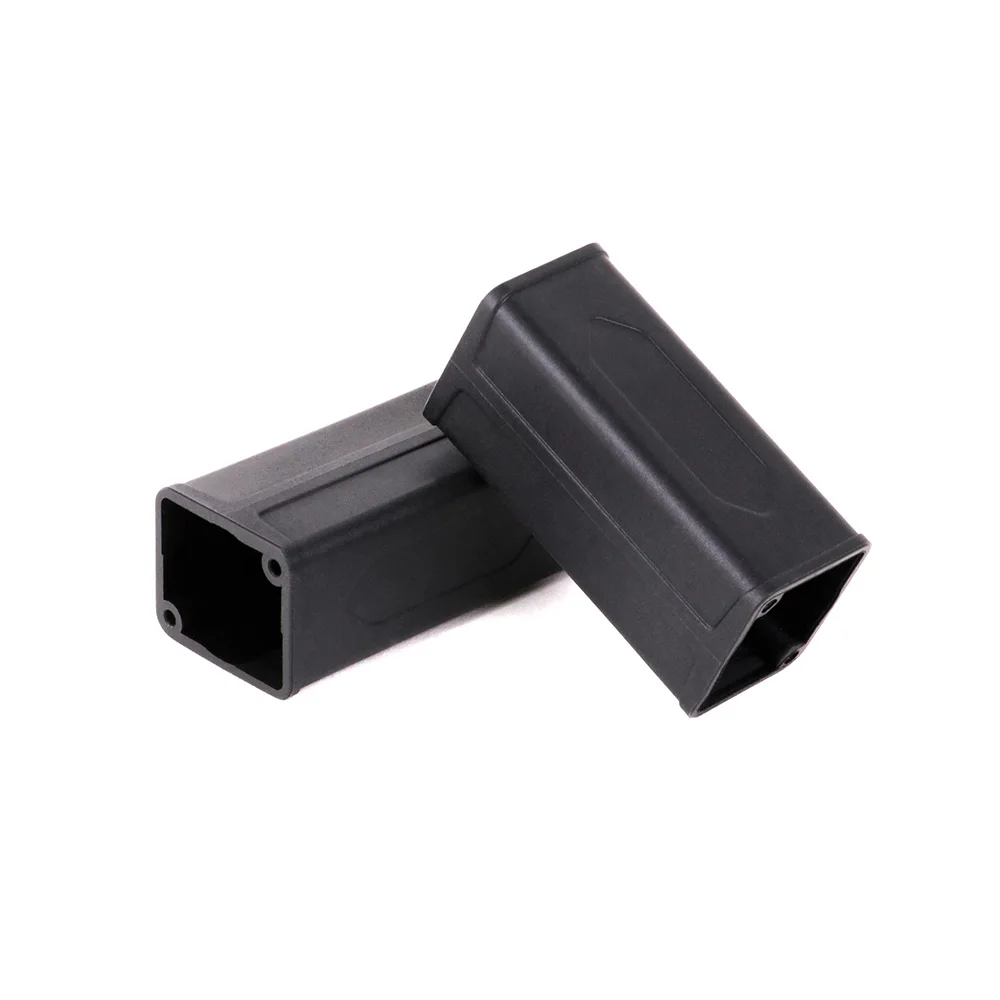 10pcs/lot AC Power Device Coupler Case Plastic Housing Shell for Power Connector XLR 6.35mm Extender DIY Casing with Screws