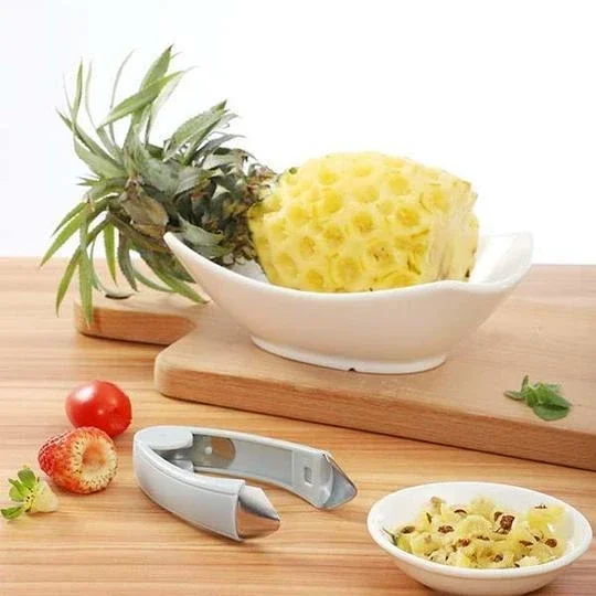 Multifunctional Cleaning Sheller Seed Remover Clip Fruit Tweezers Pineapple Eye Peeler Stainless Steel Potato Cutter Kitchen