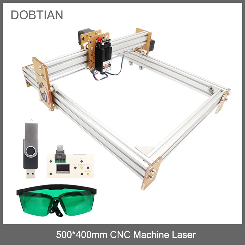 

NEW 500*400mm GRBL 1.1f CNC Laser Engraver 40W Wood Engraving Machine 12V 5A 2-Axis Laser Cutting Printing Etched Cautery