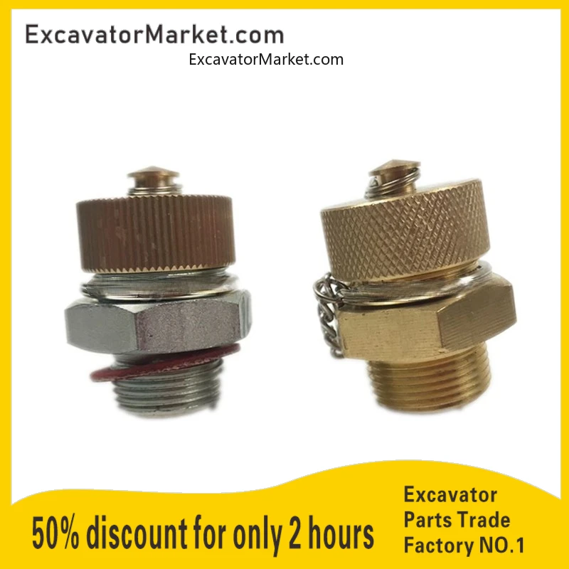 

For Komatsu Hitachi Kobelco Zax Daewoo Oil Pan Drain Screw Excavator Parts excavator Accessories