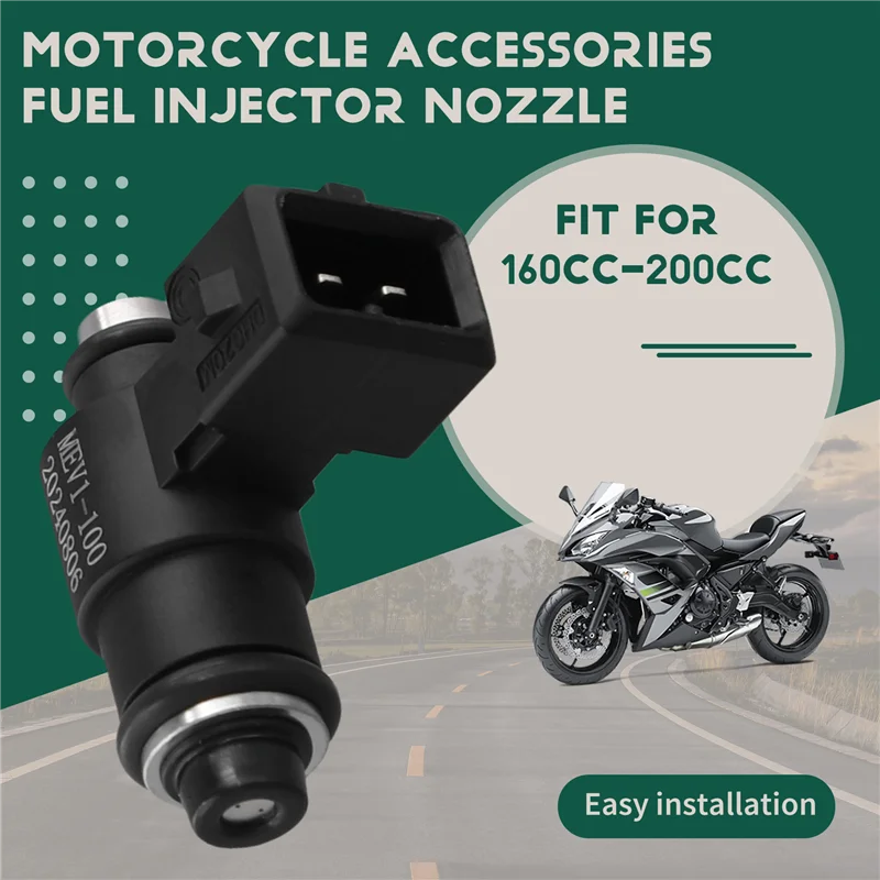 

A13F-MEV1-100 E0400-08 Форсунка топливной форсунки мотоцикла с двумя отверстиями для 160CC-200CC Аксессуары для мотоциклов
