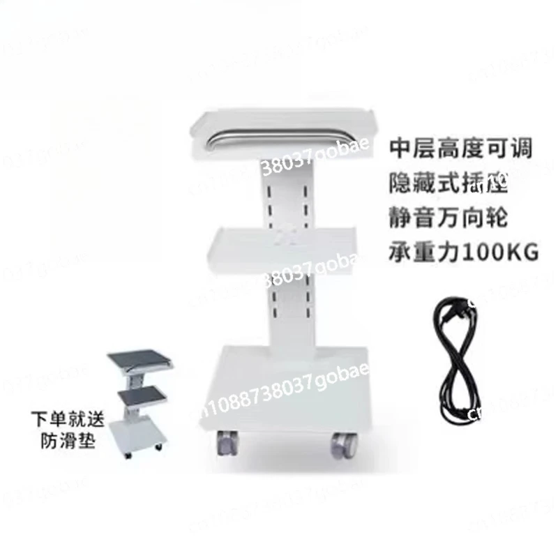 Mobile trolley rack tool cart scanning table