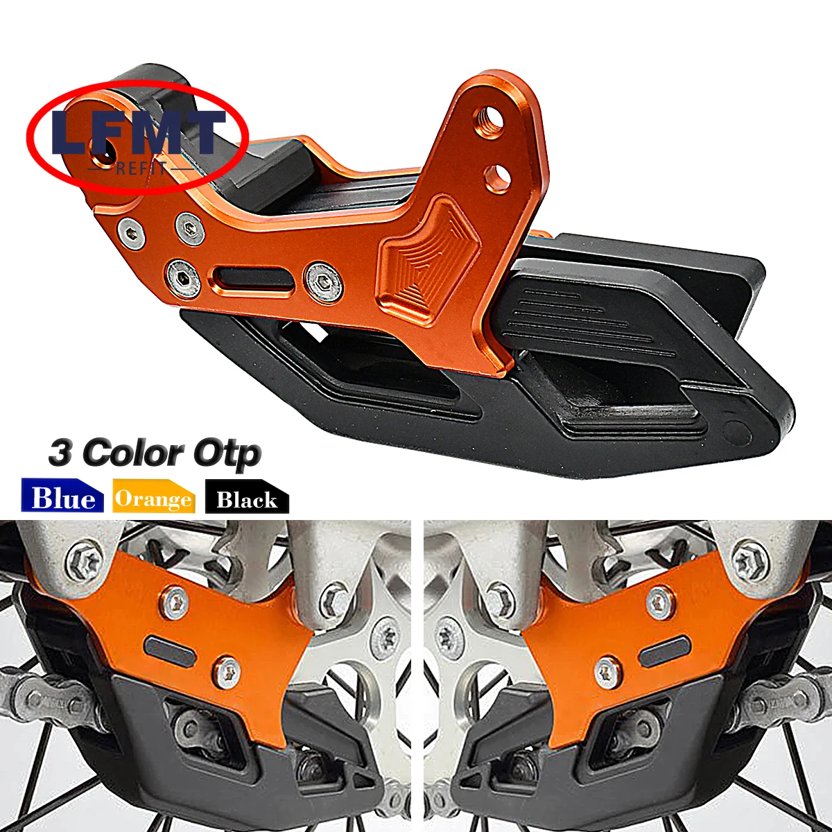 

Motocross Chain Guide Guard For KTM EXC EXCF SX SXF XCF XCFW Husqvarna TC TE FE 125-501 FREERIDE 250R 350 SMC R ABS 2008-2023