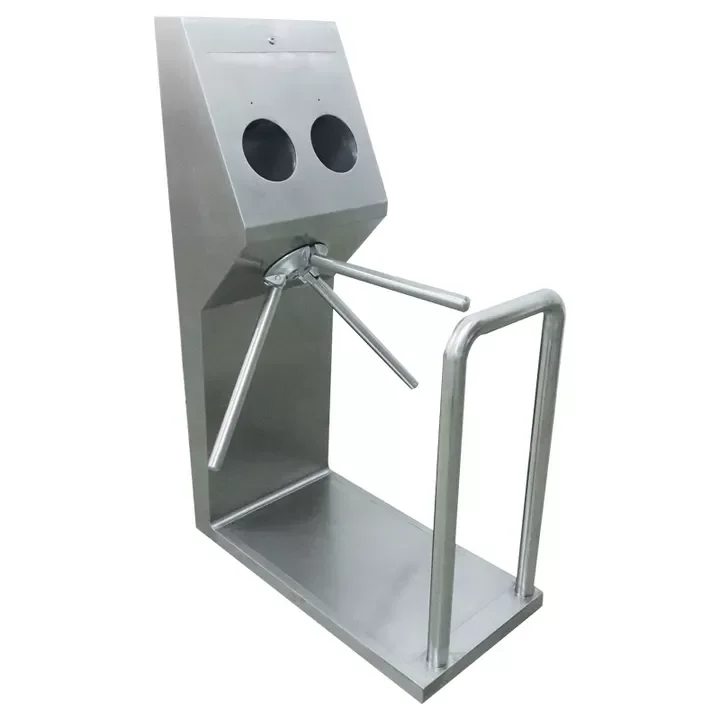

Stainless Steel Hand Disinfection 3 Arm Tripod Turnstile Barrier / Hygiene Unit / Hygiene Turnstile Gate