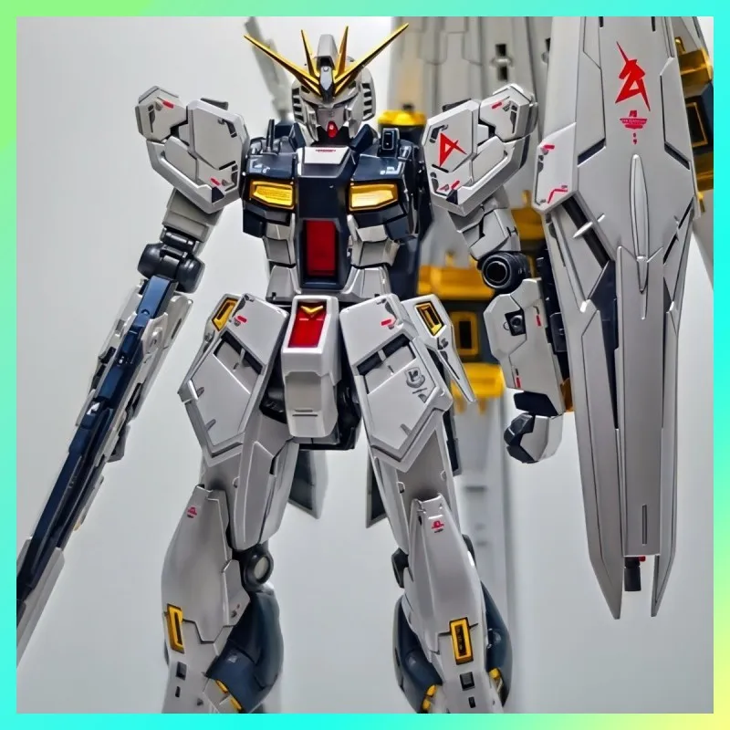 

【High-quality Version】GAOGAO MODEL RG 1/144 Rx-93 V-FIGHTER Titanium Plated Version Assembly Model Kits Christmas Toy Gift