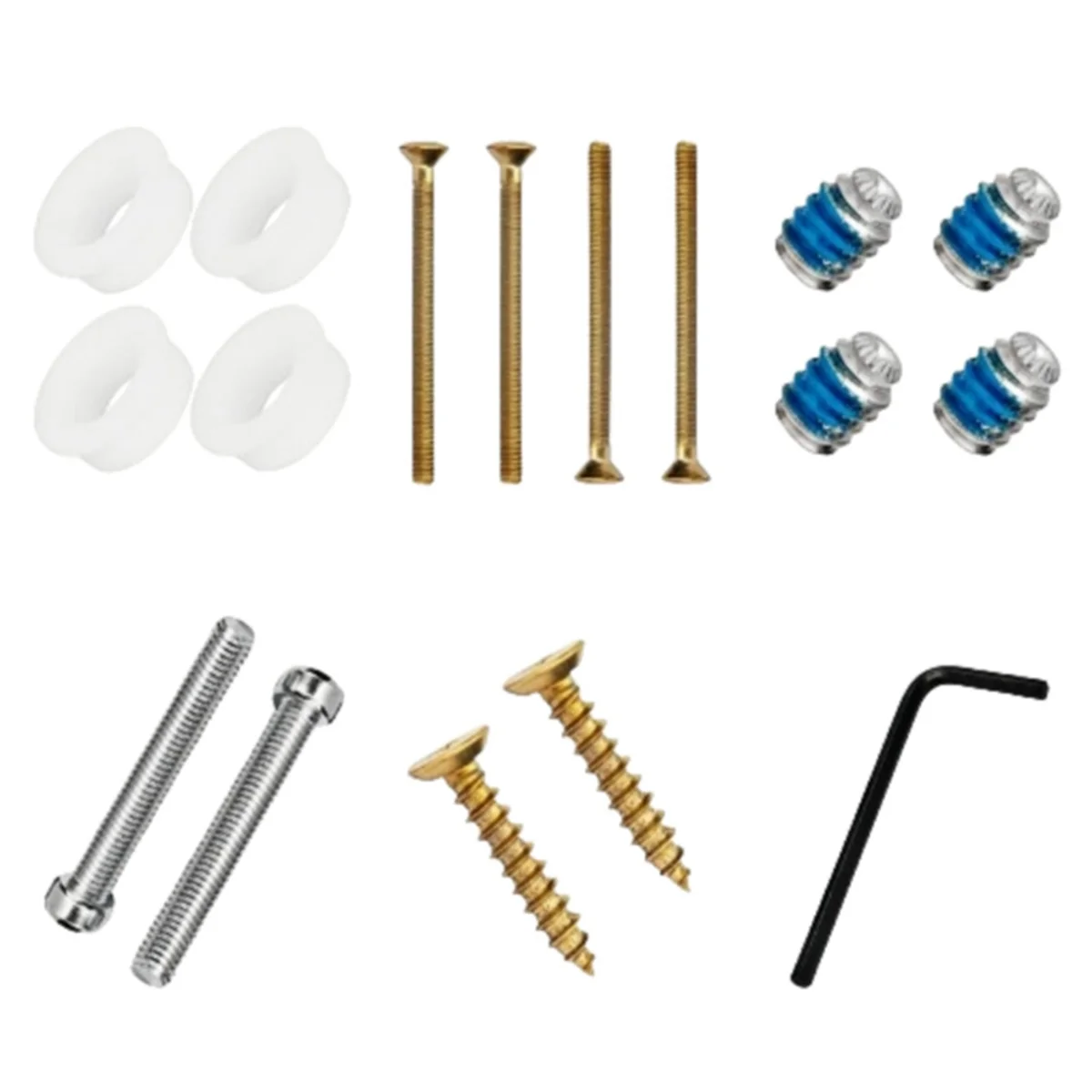 A83Z Bushing Screw Pack 1/2 Diameter Replacement Parts for Outswing Hinged Patio Doors,for 400 Series