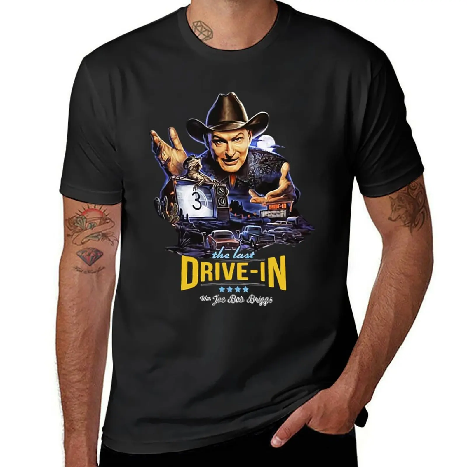 

Joe Bob Briggs The Last Drive in Limited Active T-Shirt quick drying Short sleeve tee aesthetic clothes men workout shirt