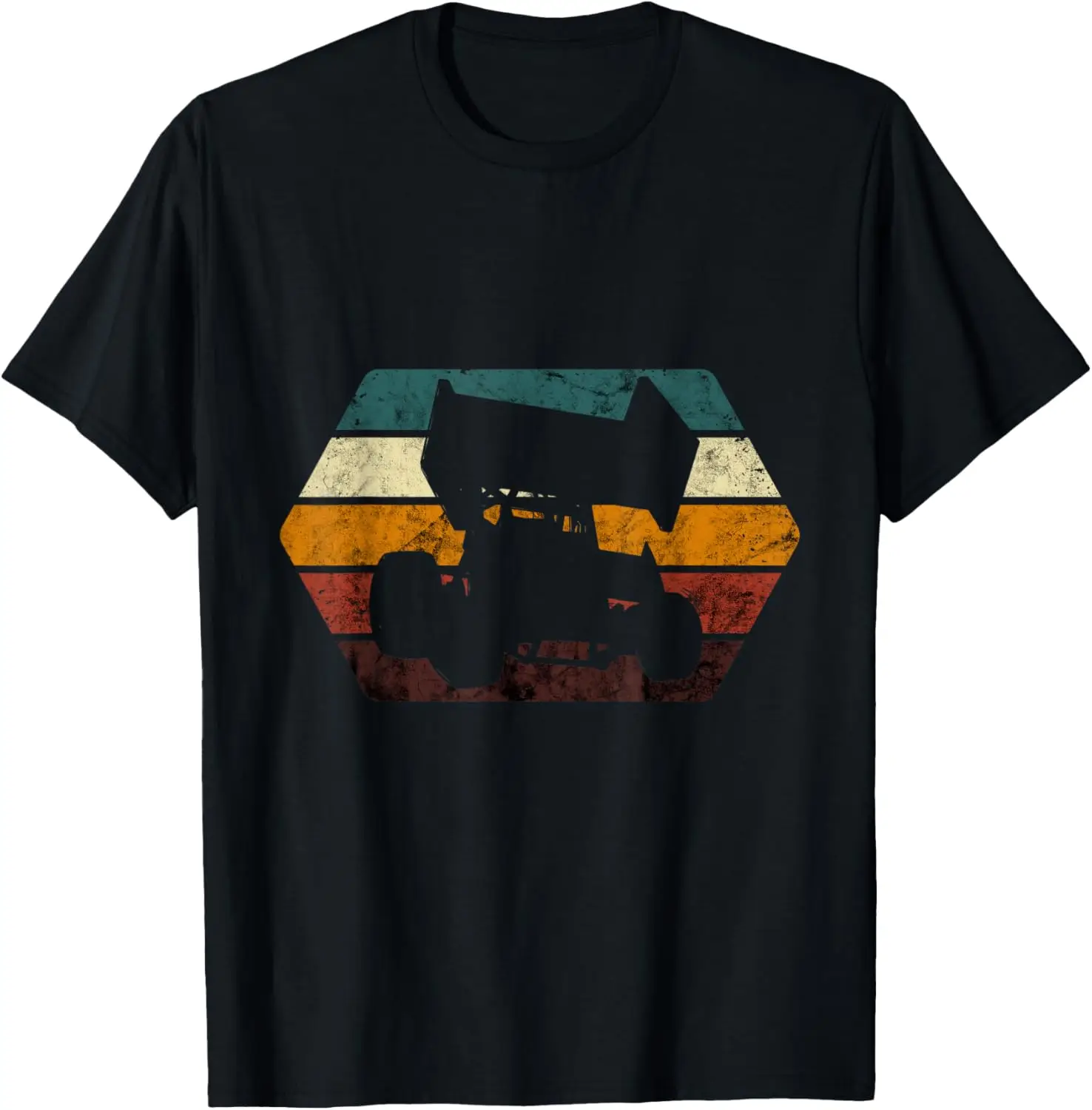 

Футболка Sprint Car Retro Vintage Sprint Car Racing Dirt Track Racing
