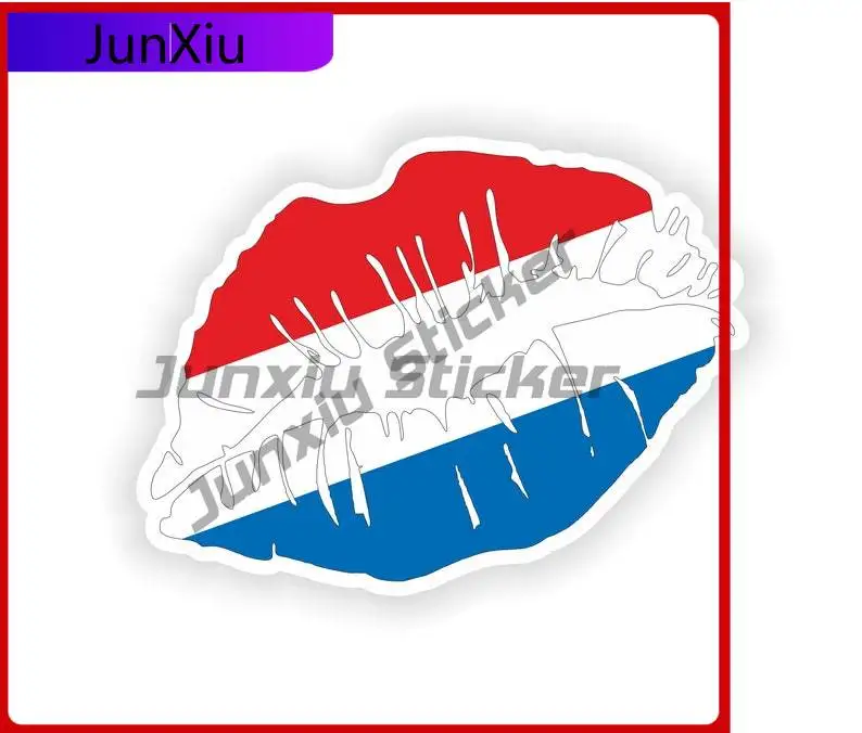 

Виниловая наклейка с флагом Нидерландов для автомобиля, грузовика, внедорожника, окна, бампера, забавная, прочная, для стайлинга автомобиля