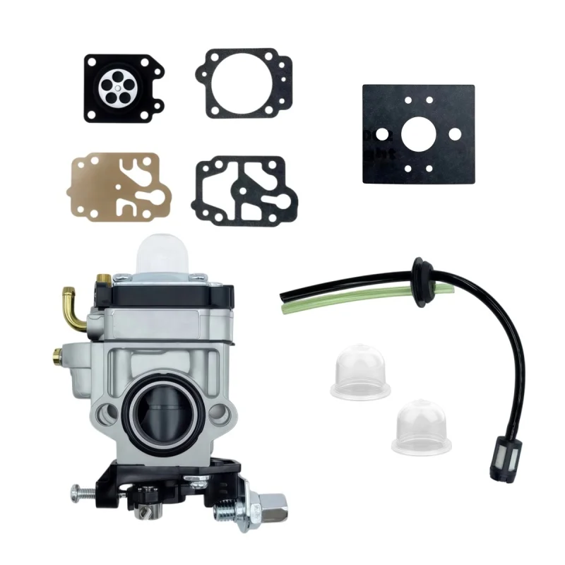 Carburetor for BC430, BC520, CG430, and CG520 43cc 52cc Models Complete Lawn Mower Engine Kit
