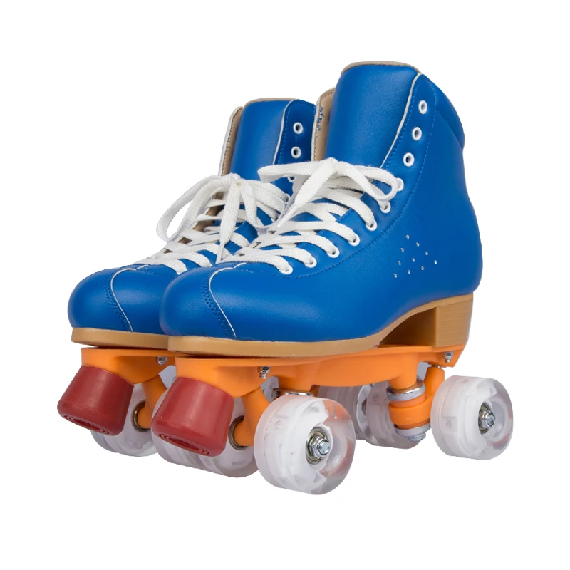 أزياء ذات نوعية جيدة عالية الجودة 4 عجلات تأجير Rink المهنية رباعية الأسطوانة سكيت #2