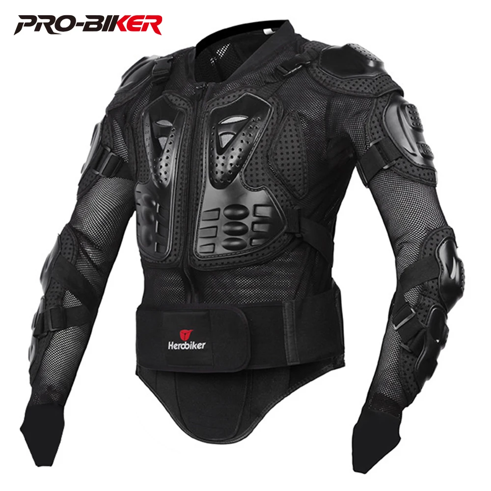 

Motocross Jacket Men Full Armor Motorcycle Armor Wear-Resistant Anti-Drop Bicycle Racing Jacket Riding Motorbike Moto Protection