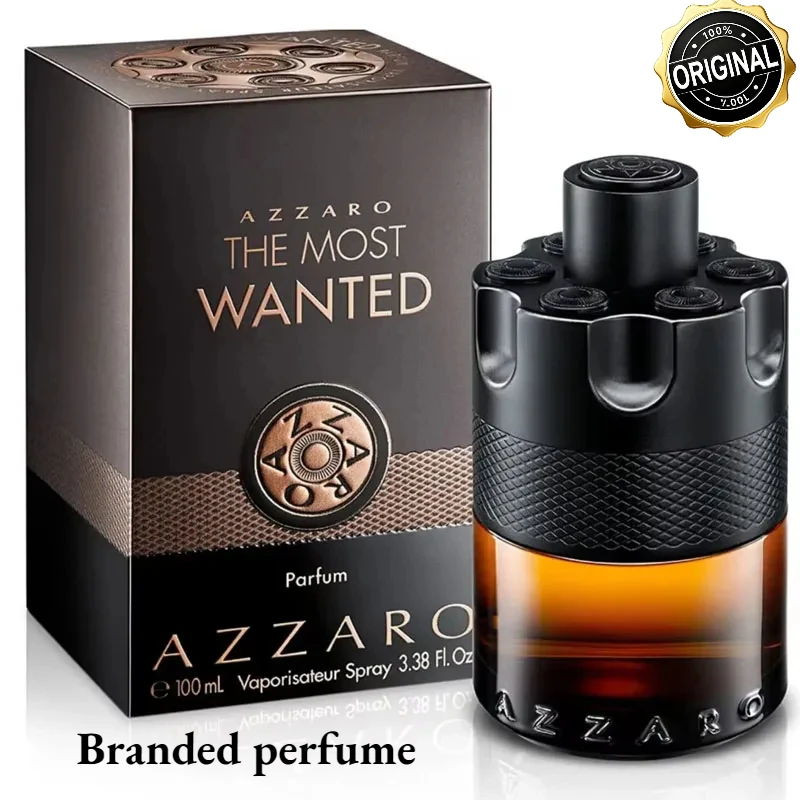 100 مل عطور لـ Azzaro The Most Wanted Parfume Charm Eau De Parfum مكثفة حارة خشبية مغرية عطر تاريخ ملابس دائمة #4