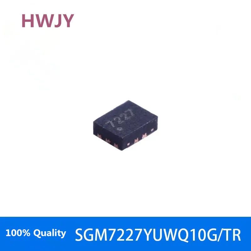 10Pcs 100% New Original SGM7227YUWQ10G 7227 SGM3718YUWQ10G TB UTQFN-10L SGM3756YTDI6G 3756 TDFN-6