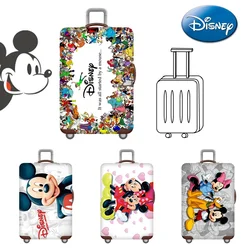 Disney Mickey Minnie Travel Suitcase Protective Cover Cartoon Luggage Case Dust Elastic Cover for 18-32 In Suitcase Accessories