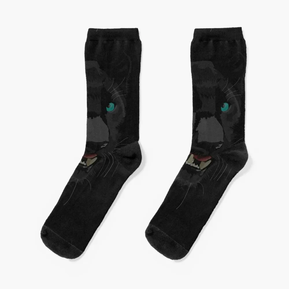 

Panther Socks Christmas halloween Lots sports and leisure Designer Man Socks Women's