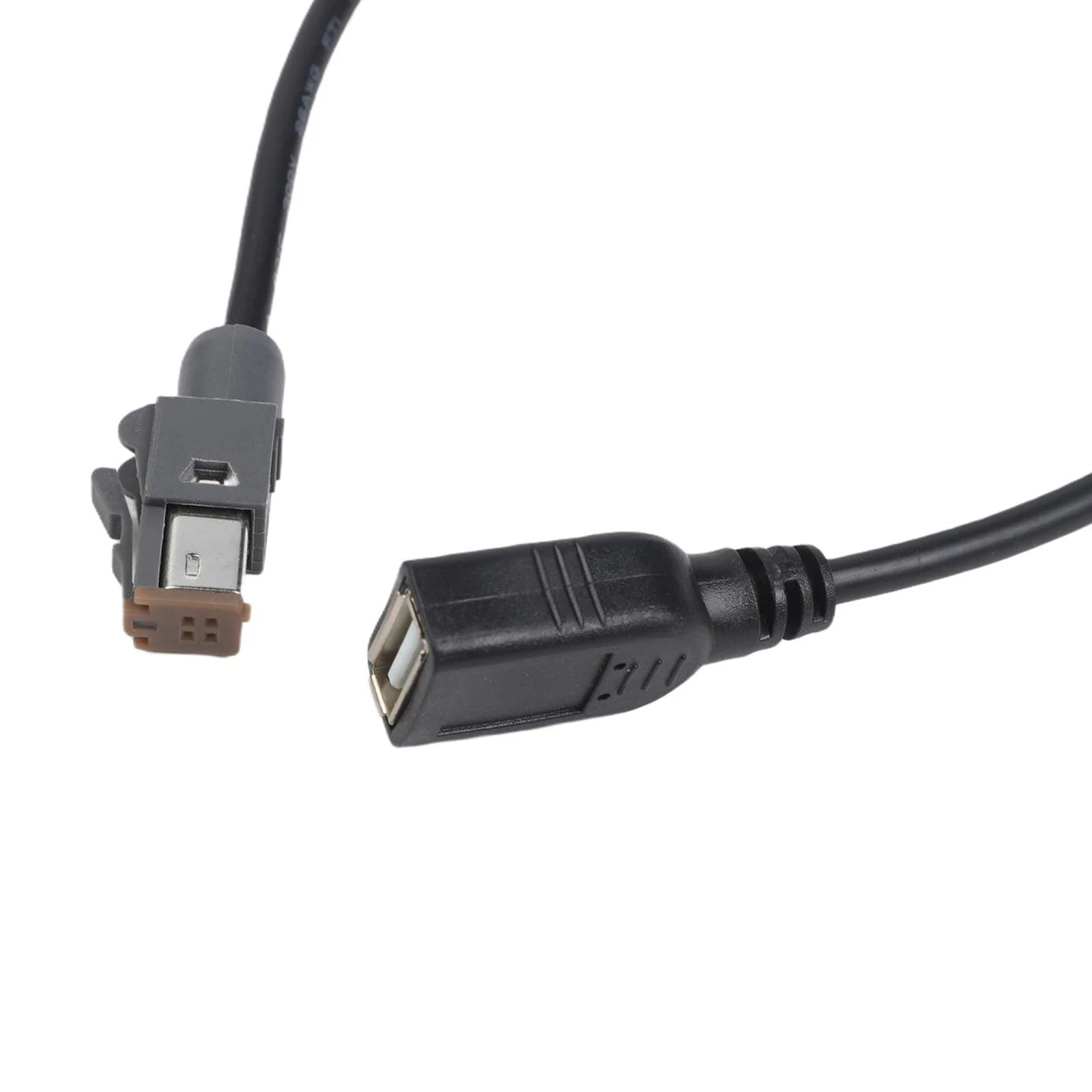 

4 Pin Car Aux Audio Input Media Data Wire To USB Adapter Conector For Outback For Legacy For Forester Audio Wiring Harness