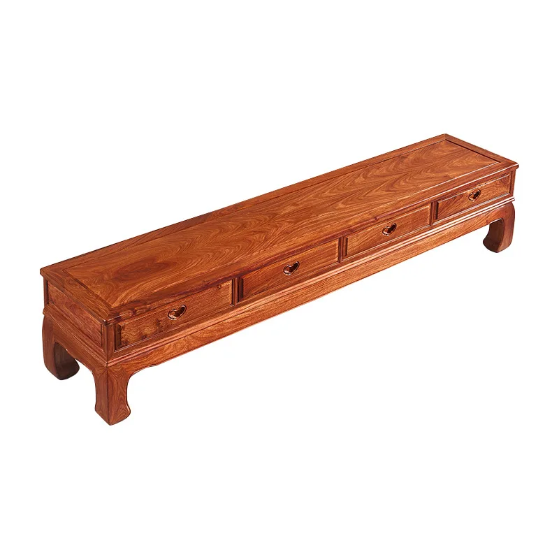 

Mahogany hedgehog red sandalwood new Chinese TV cabinet solid wood audio-visual cabinet furniture rosewood