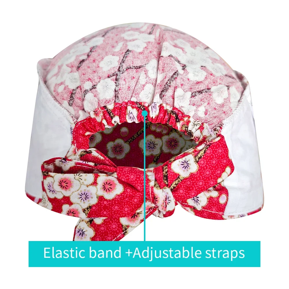 قبعة جراحية امرأة فرك قبعات المرأة الجراح قبعة الطبية الرجال القبعات الطبيب البيطري ممرضة السريرية طبيب الأسنان طبيب الملحقات التمريض مختبر سبا #5