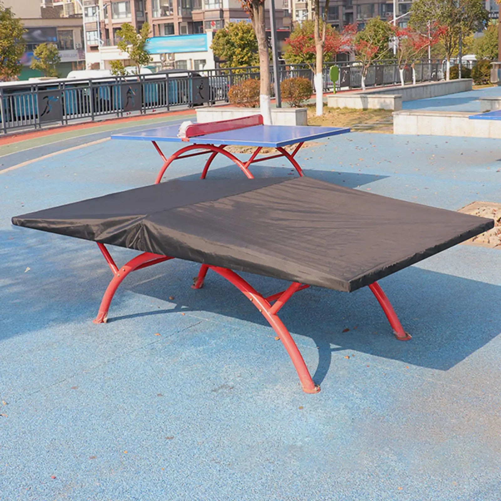 

Ping Pong Table Cover Waterproof Oxford Cloth Outdoor Table Tennis Protector Dust Resistant for Table Tennis Table