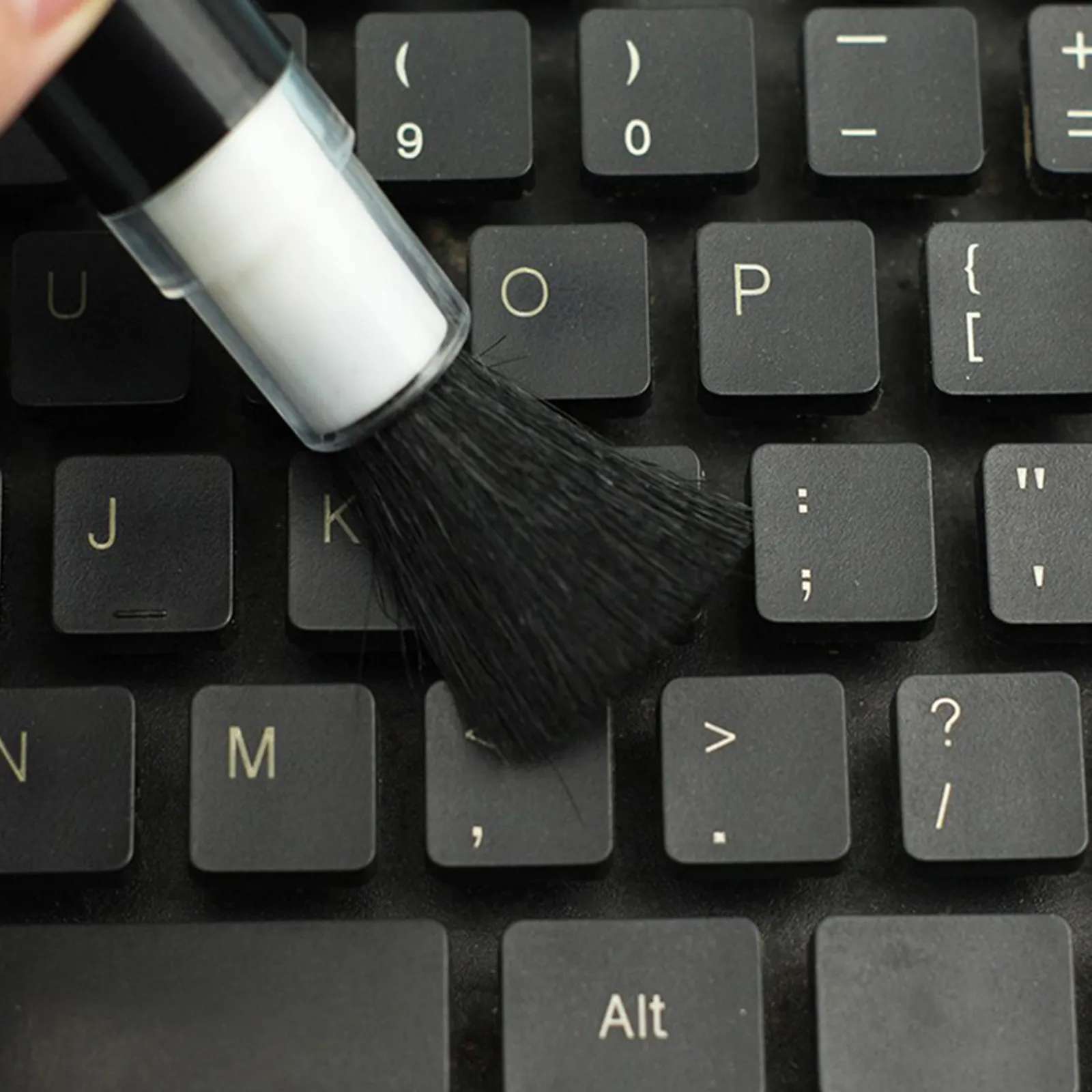 

4Pcs Keyboard Air Vent Cleaner Multi Purpose Small Detail Brush Lens Cleaning Brush Telescopic Duster for Car Interior