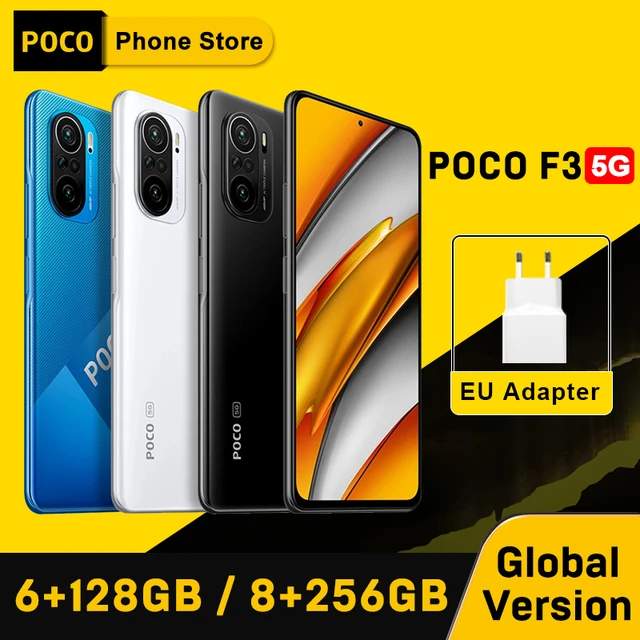 Poco f3 5g,nfc,6GB,128GB,256GB,870インチ,Snapdragon 6.67オクタコア,120hz,4  amoledディスプレイ