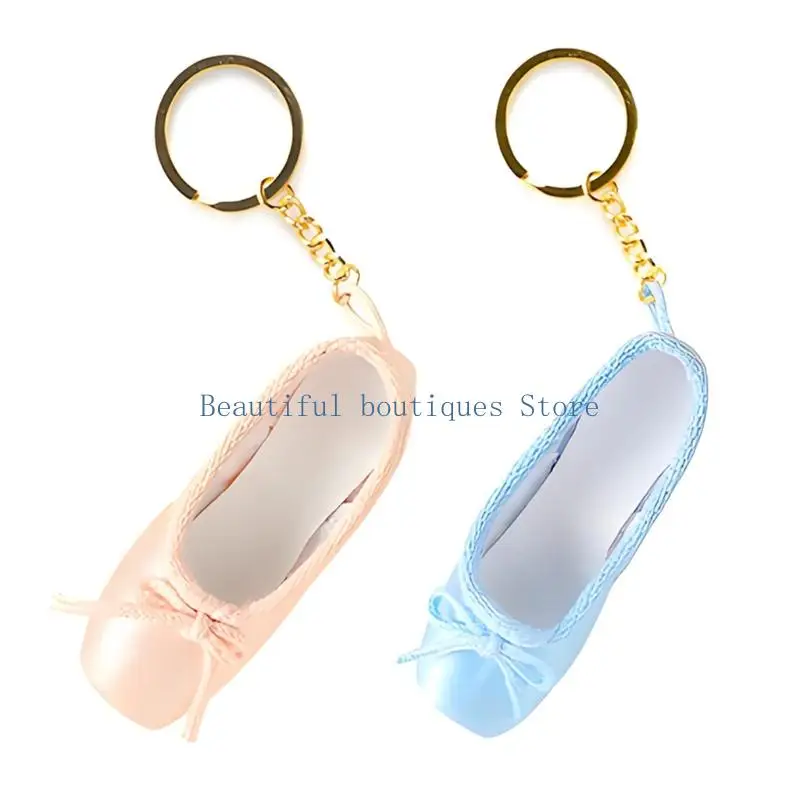 U4LF Handmade Ballet Keyring 7.7cm Adds Elegant To Your Keys