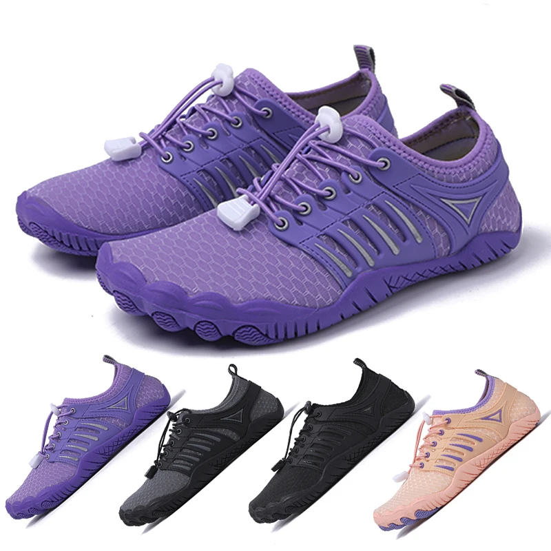 Women's Aqua shoes Indoor yoga fitness shoes Light wear running shoes breathable non-slip water sports shoes