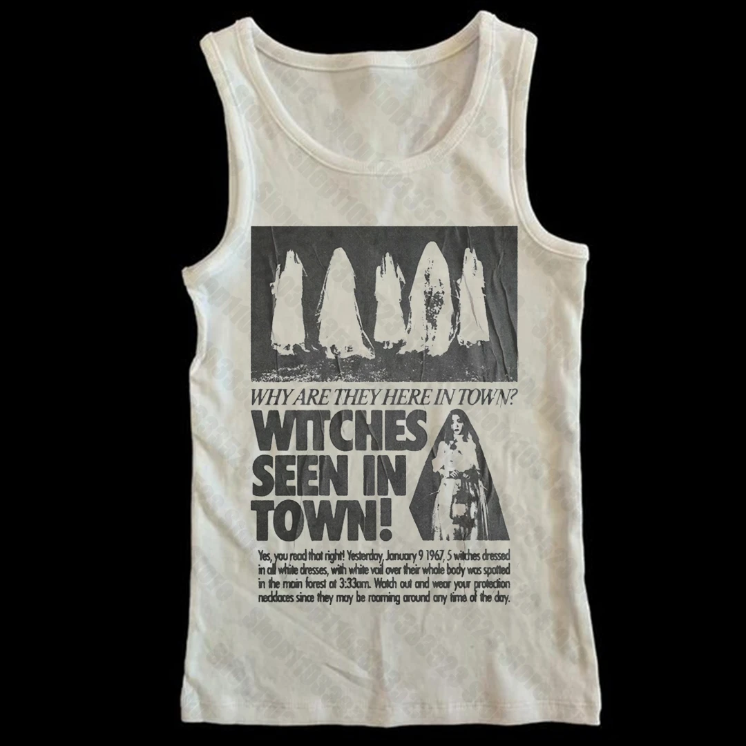 

Harajuku Punk Baby Tank Aesthetic Girl Baby Tank Top Y2K Style Streetwear Gothic Harajuku Punk Graphic Print Top Vest