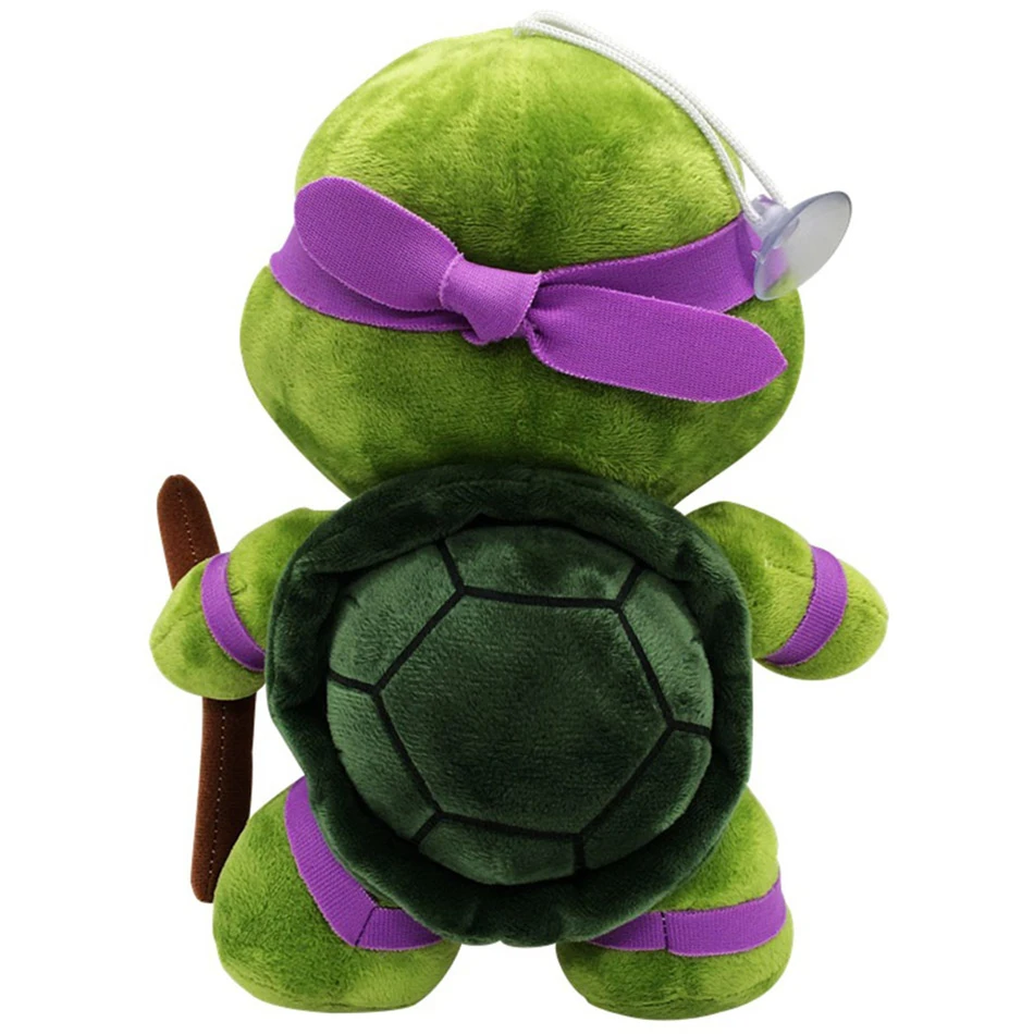 26cm żółwie Ninja pluszowe lalki Anime gra TMNT Leo Raph Mike Don wypchane dekoracja z motywem zwierząt zabawki ozdobne na prezent urodzinowy dla