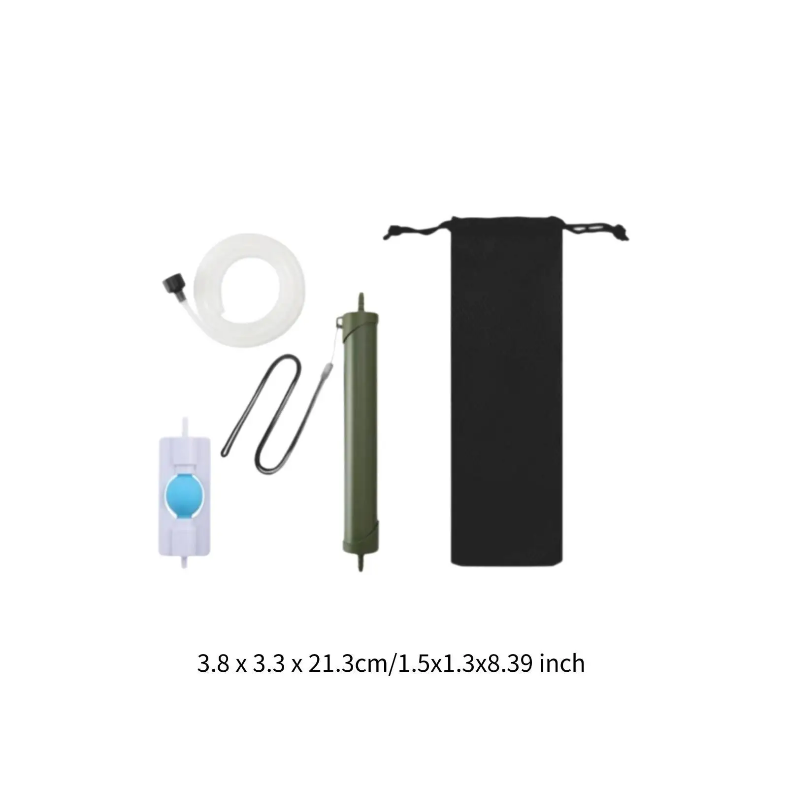 Portable Water Filter Water Filtration System for Emergency Survival Hiking