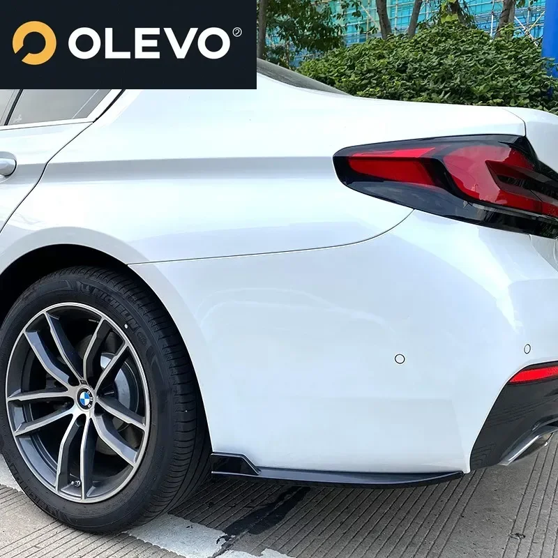 جديد لسيارات BMW 5 Series G30 M-Tech 525i 530i 540i 2017-2023 المصد الخلفي للسيارة التفاف الزاوية الناشر الفاصل الجسم أطقم ملحقات السيارة