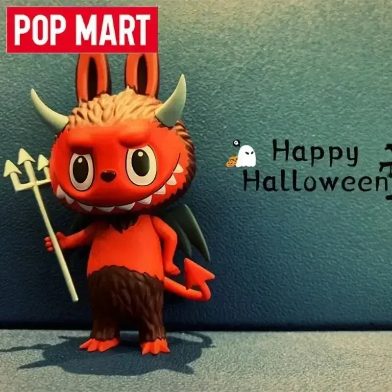 

POP MART Labubu Хэллоуин Монстр Карнавал Серия Слепая Коробка Тайная Коробка Угадай Сумка Игрушки Кукла Симпатичные Аниме Фигурки Настольные Украшения