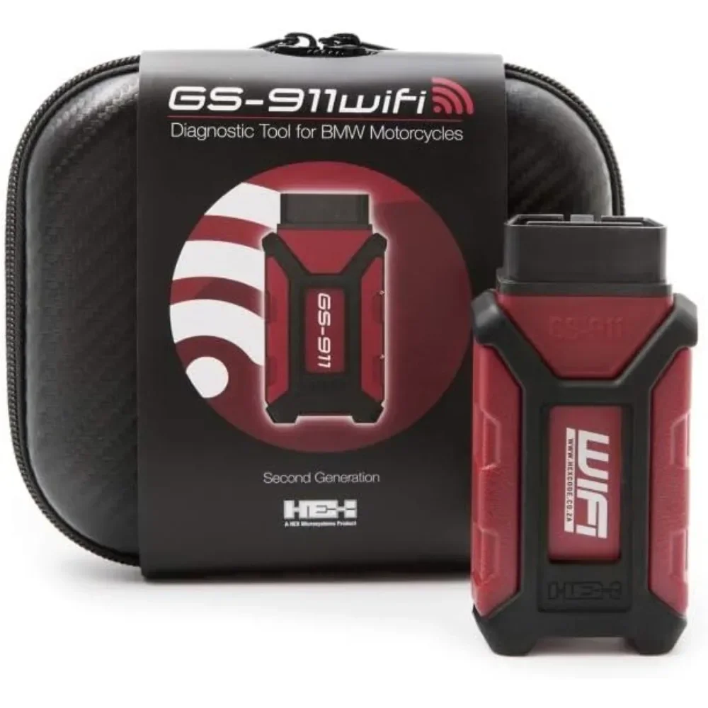 GS911 WIFI (OBD-II) / Enthusiast Version - Diagnostic Tool for BMW Motorcycles - Services up to 10 VINS，Great deal.