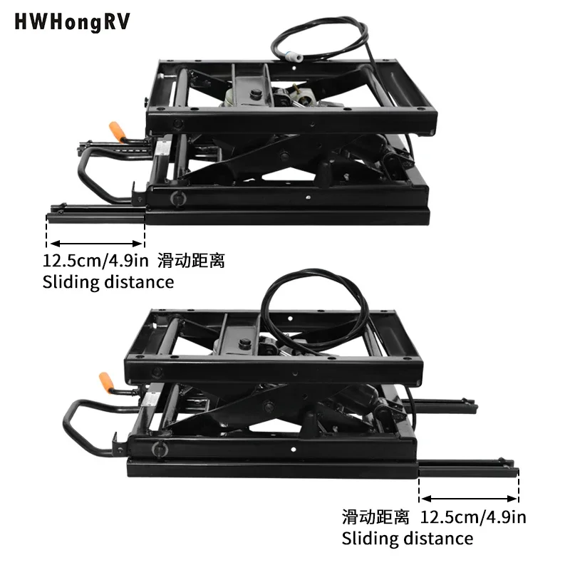 조절 가능한 시트 서스펜션 키트, 공기 공급 시스템이 있는 대형 차량용 전후 슬라이딩 레일, 미국 및 유럽 현지 재고