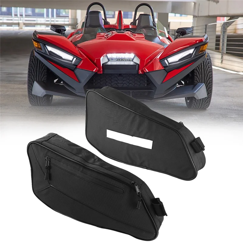 

AUTO Motorcycle Side Storage Bags For Polaris Slingshot SL S LE SLR GT Side Door Bag Accessories