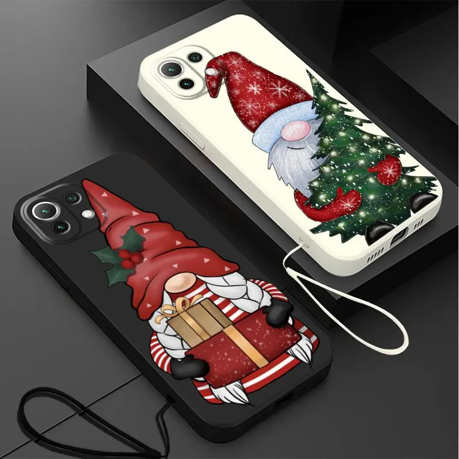 حافظة ناعمة لهاتف Xiaomi Mi 10T 11T 12T Pro 11 12 Lite 13 Santa Claus تصميم إبداعي جميل