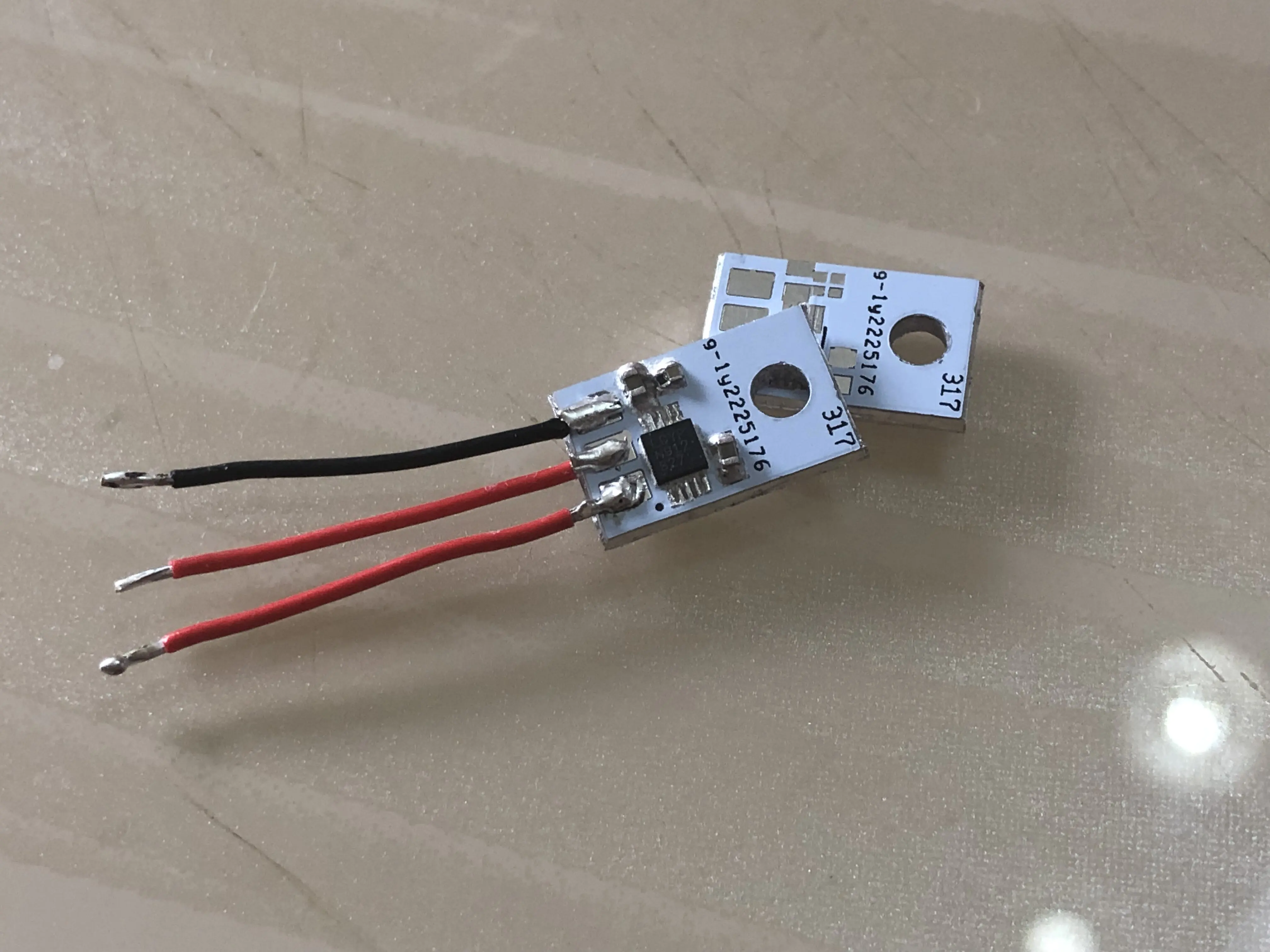 LT3042/LT3045 to LM317 Adapter, Ultra-Low-Noise Voltage Regulator Module Aluminum Substrate LM317 Upgrade Compatible with 317