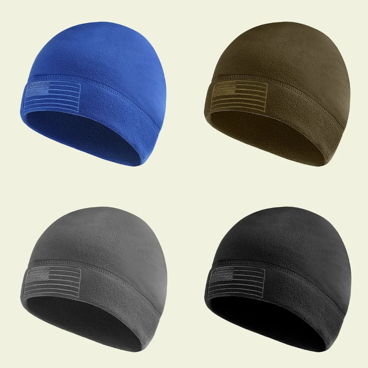 

Windproof Fleece Winter Sports Beanie Ski Mask Thermal Cycling Hat for Running Snow Outdoor Activities Cold Weather Gear