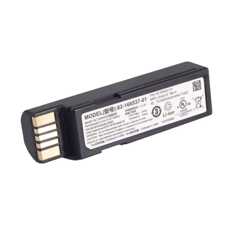 Brand New 82-166537-01 Barcode scanner battery Applicable ZEBRA DS3678 LS3678 Li3678