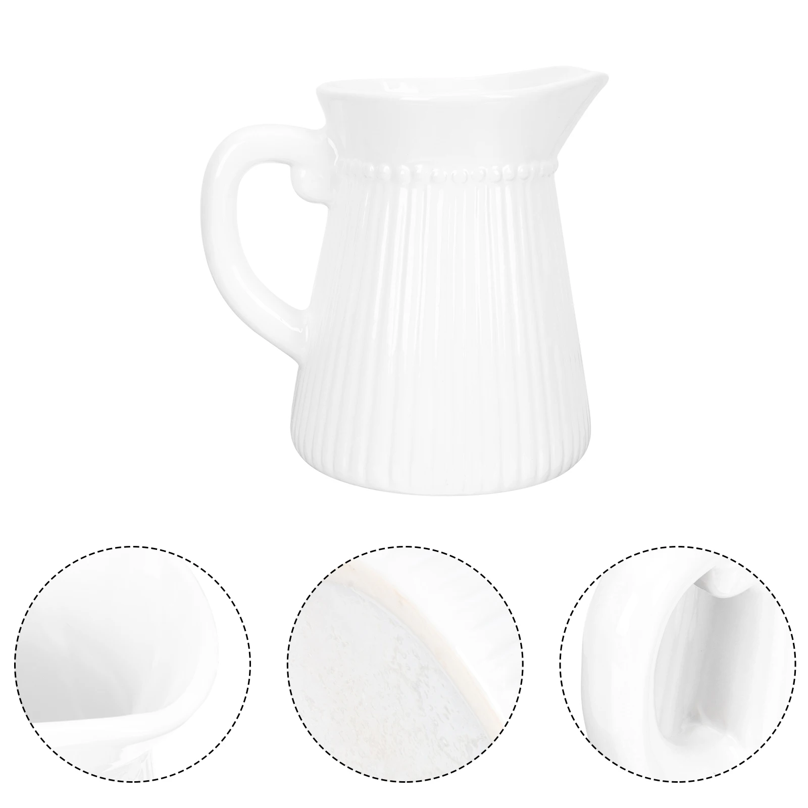 

Creative Kettle Shape Ceramic Vase Decorative Flower Holder Desktop Arrangement Vase Artistic Ornament Dried Flower Holder