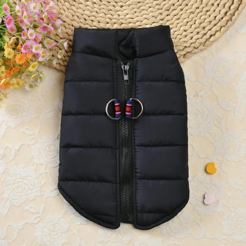 

Winter Dog Coat for Small Medium Dogs Warm Fleece Vest Puppy Clothing Outfit Soft Plush Pet Jacket for Chihuahua
