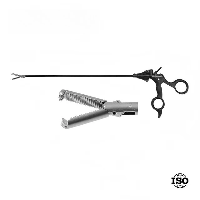 HZM315 Stainless Steel Toothed Clamp Manual Reusable Single Hole Precision Care Tool