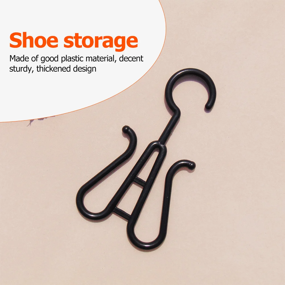 10 قطعة رفوف تعليق الأحذية القوية السنانير للأحذية النعال تجفيف سهلة الحمل اللمس السلس شماعات الأحذية شماعات النعال #5