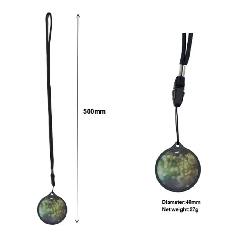 New Me 2500-3000 Negative Ions Card Round Card Quantum Energy Chip Terahertz Energy Bio Nano Nume Card