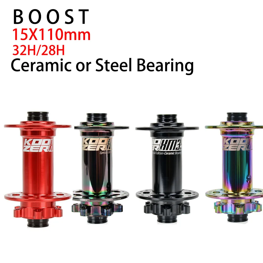 Koozer XM390 Boost Front Steel Bearing or Ceramic Special Edition